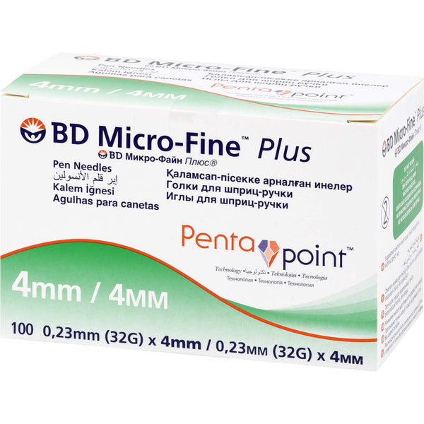 Aghi per penna BD Micro-fine+ 4 mm 0,23x4 mm, 1 confezione = 100 pezzi