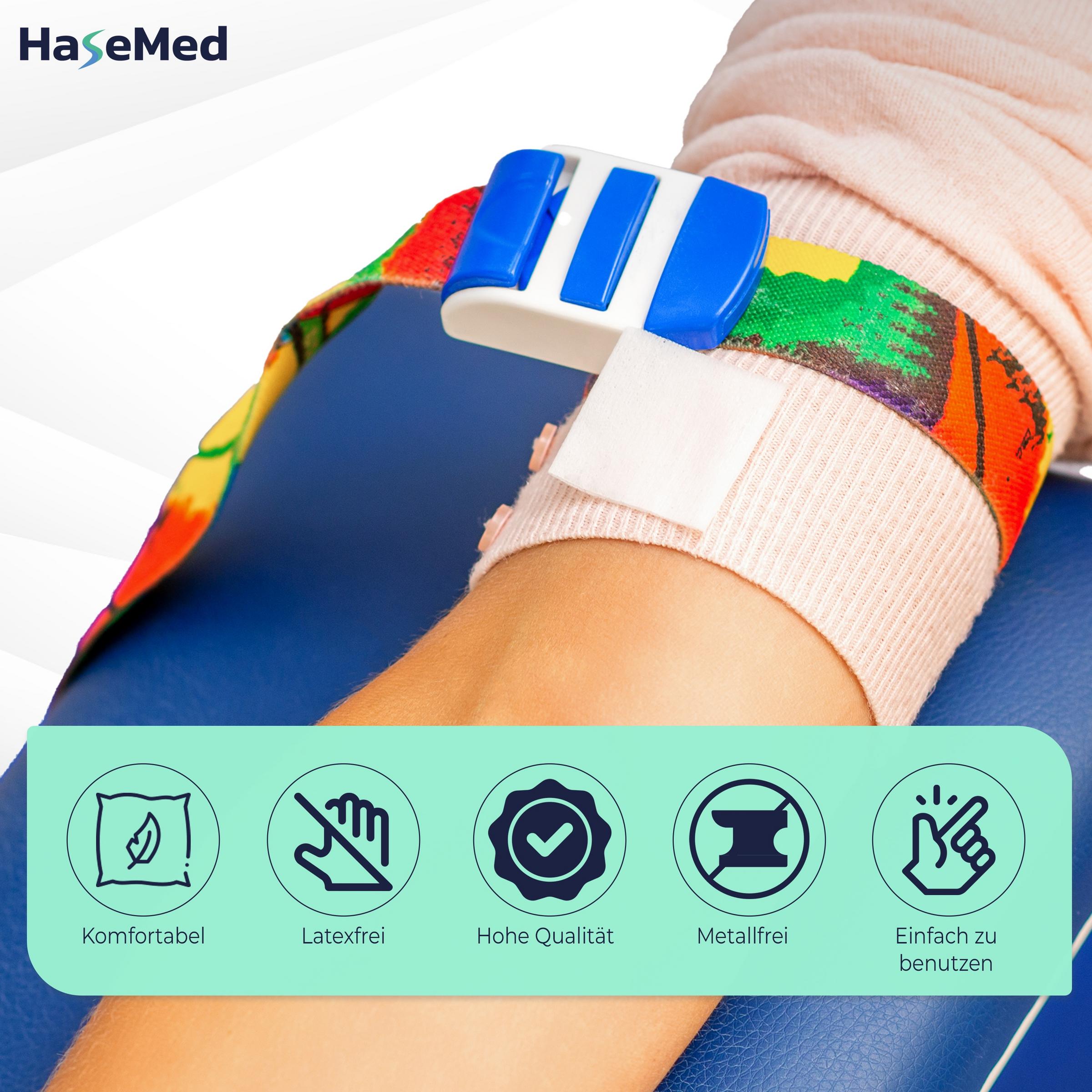 Laccio emostatico HaseMed, colorato