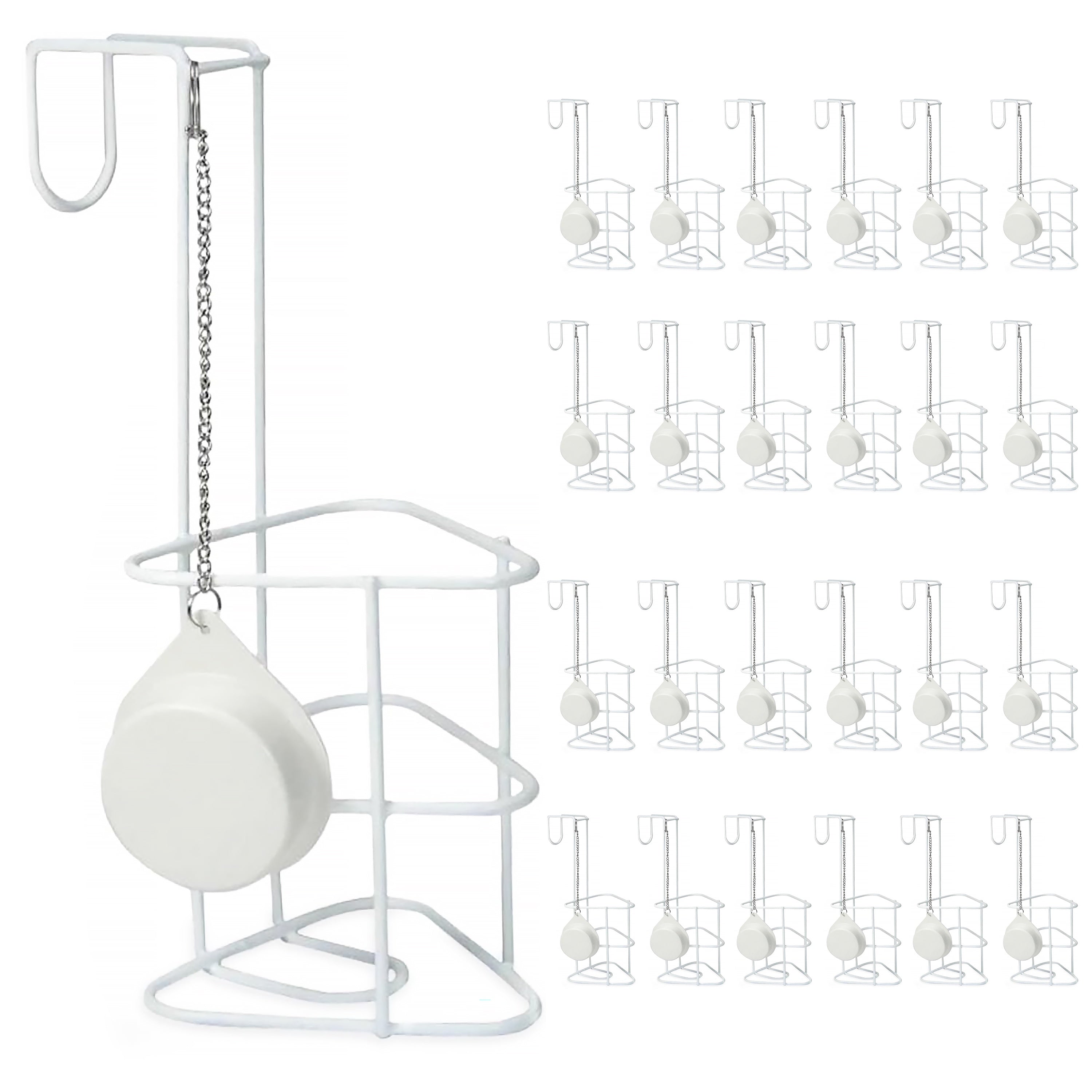 HaseMed Urinal Holder with Chain and Lid