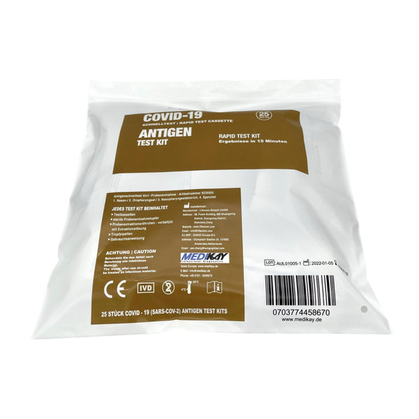 Lifecosm COVID-19 Test Rapido Antigenico Kit 4in1 Test Professionale (Nasale & Orofaringeo, Nasale & Lollipop)