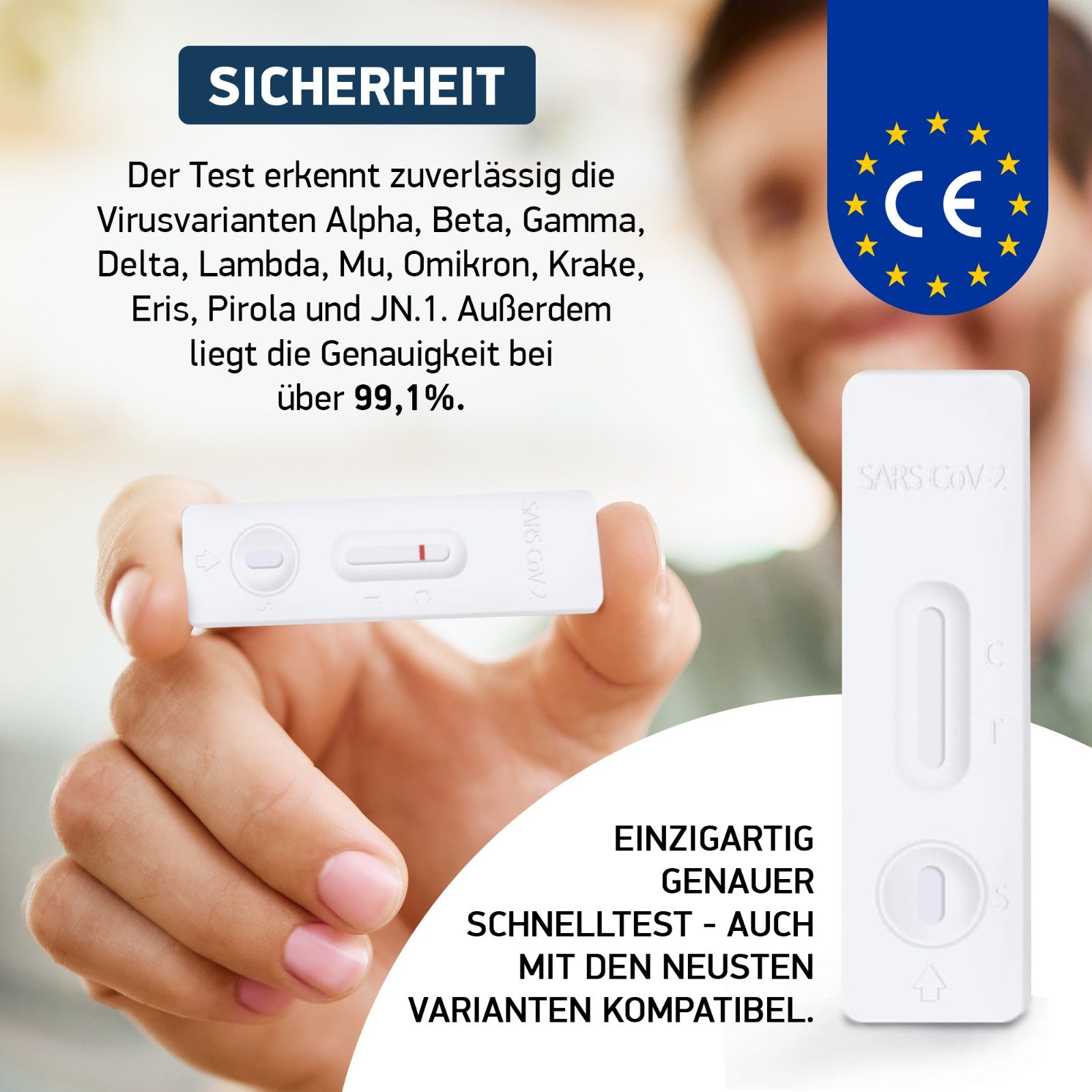parahealth diagnostics SARS-CoV-2 Antigen Rapid Test for Self-Testing Use (5 tests)
