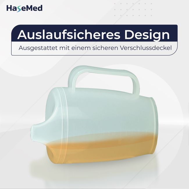 HaseMed Drinking Cup with Handle, 12mm Spout