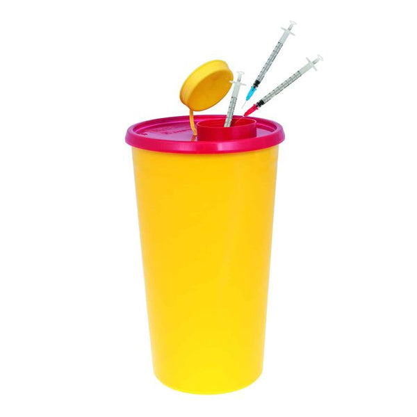 Contenitore per taglienti HaseMed 0,5 L