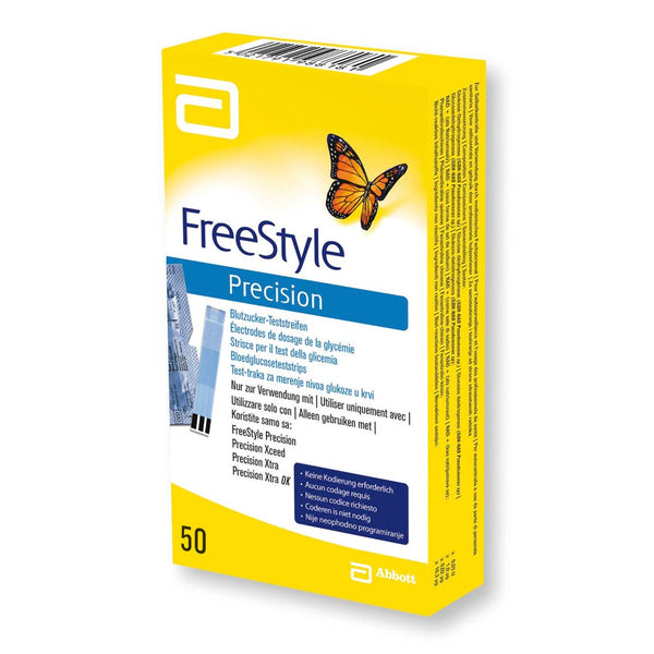 Strisce reattive Abbott FreeStyle Precision (50 pezzi)