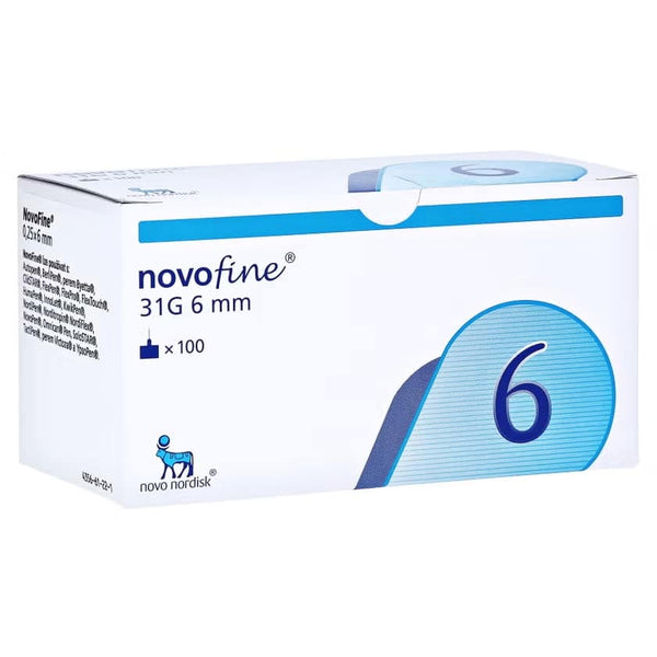 Aghi per penna NovoFine 31G, 6 mm, 1 confezione = 100 pezzi