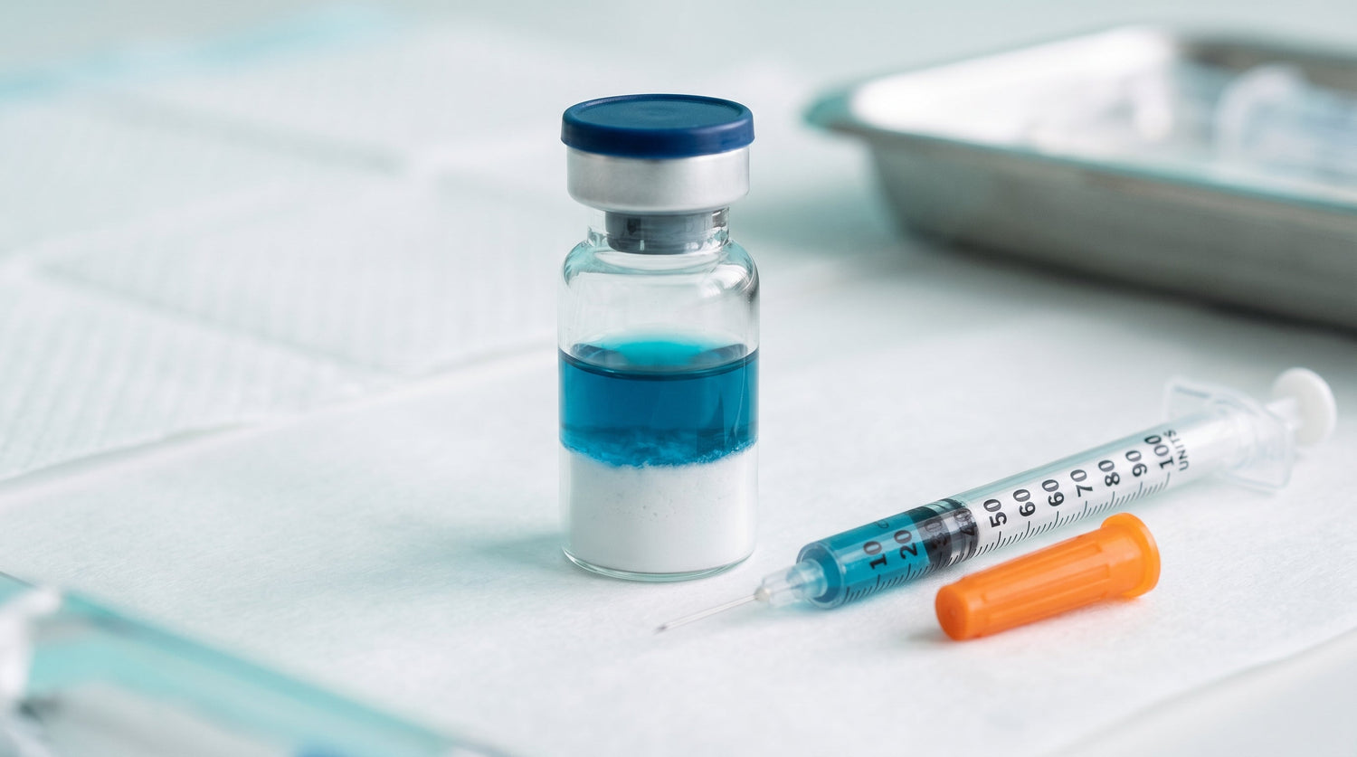 Glow Stack Blend: GHK-Cu, TB-500 and BPC-157 in One Lyophilized Vial