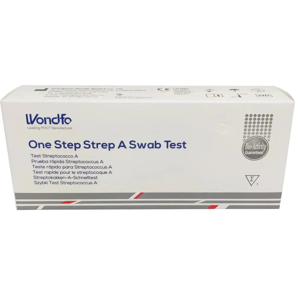 Wondfo Group A Streptococcus Rapid Test – Scarlet Fever Self-Test